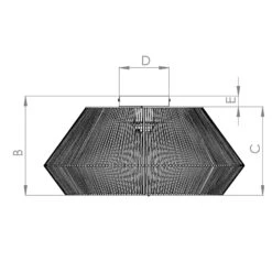 EGLO Plafonnier Alderney, Un Abat-jour En Fil Naturel -Luminaire 10001776 3