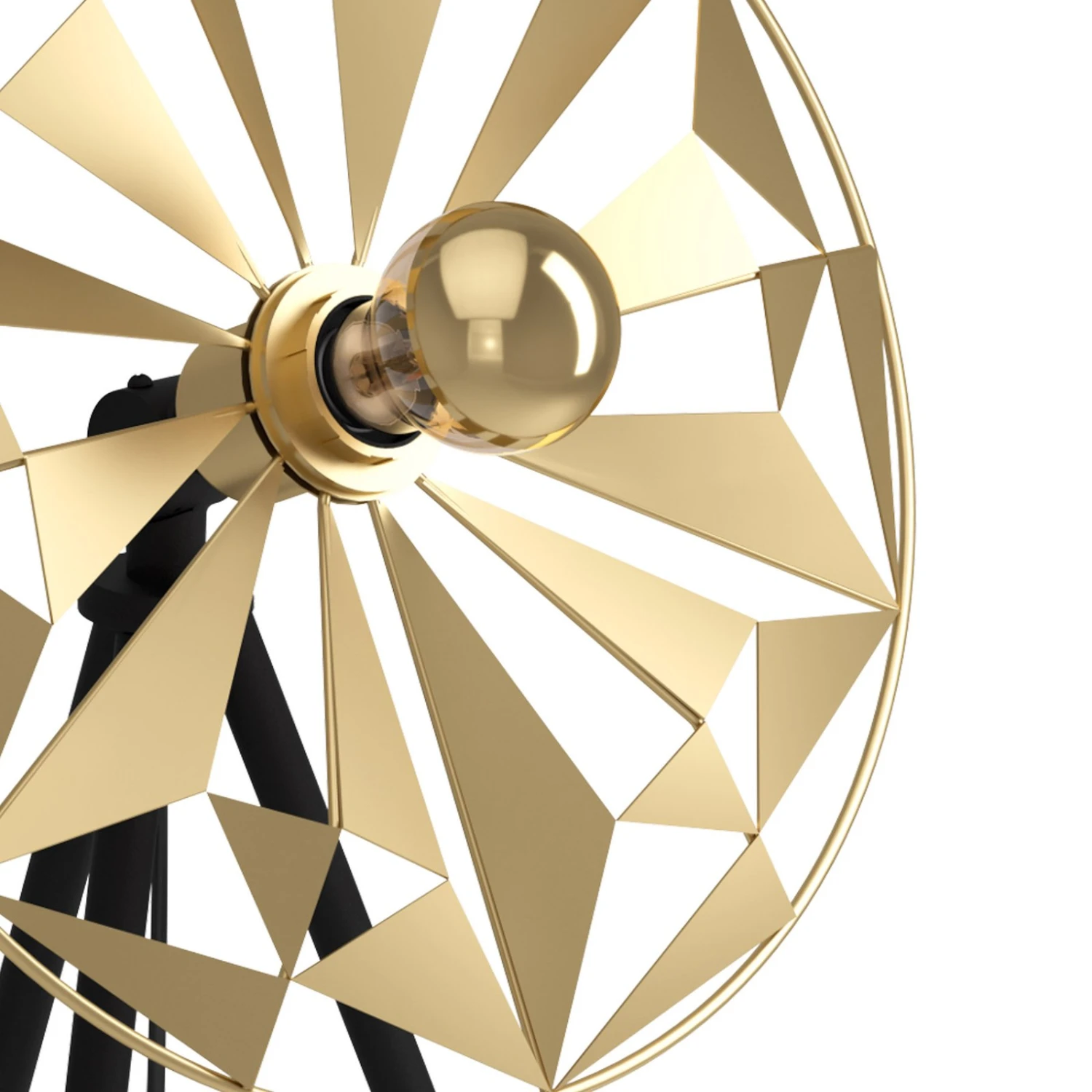 EGLO Lampe à Poser Castanuelo, Noire/dorée 5 EGLO Lampe à Poser Castanuelo, Noire/dorée – Image 3