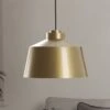 EGLO Suspension Southery à 1 Lampe Crème-doré Brossé -Luminaire 10001785