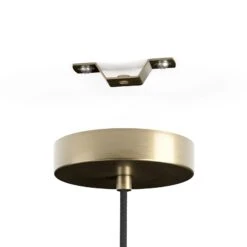 EGLO Suspension Southery à 1 Lampe Crème-doré Brossé -Luminaire 10001785 3