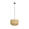 EGLO Suspension Hettonle Abat-jour Bambou, Ø 42 cm 2 EGLO Suspension Hettonle Abat-jour Bambou, Ø 42 cm -Luminaire 10001800