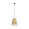 EGLO Suspension Aycliffe Abat-jour Rotin, Ø 30 cm -Luminaire 10001803