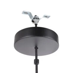 EGLO Suspension Glyneath Abat-jour Bambou, Ø 37,5 cm -Luminaire 10001804 2