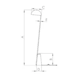 EGLO Lampadaire Aranzola, Vers Le Bas, Noir 10 EGLO Lampadaire Aranzola, Vers Le Bas, Noir -Luminaire 10001806 3
