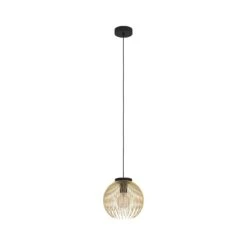 EGLO Suspension Venezuela Noire/dorée, à 1 lampe 9 EGLO Suspension Venezuela Noire/dorée, à 1 lampe -Luminaire 10001826 2