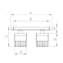 EGLO Plafonnier Barrancas, Noir/doré, Verre Cristal -Luminaire 10001852 4