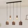 EGLO Suspension Gazzola, à 5 Lampes, Moka -Luminaire 10001853