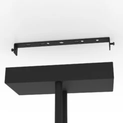 EGLO Plafonnier LED Clavellina, Noir, à Quatre Lampes -Luminaire 10001865 3