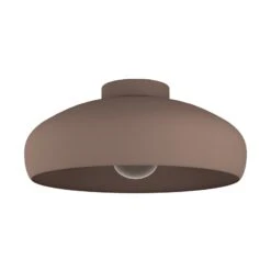EGLO Plafonnier Mogano, Ø40 cm, Brun Café 10 EGLO Plafonnier Mogano, Ø40 cm, Brun Café -Luminaire 10001875 2