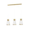 EGLO Suspension Aglientina Laiton/blanche, Trois Lampes -Luminaire 10001881