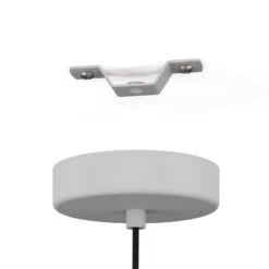EGLO Suspension Contrisa En Gris, à Une Lampe, Ø 52 cm -Luminaire 10001887 3
