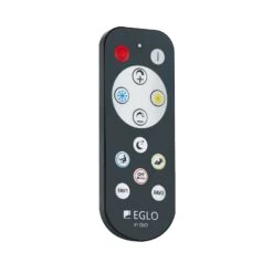 EGLO Plafonnier LED Gafares Télécommande Rond Noir -Luminaire 10001891 5
