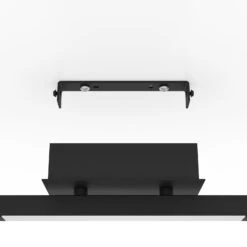 EGLO Spot Plafond LED Cardillio 2 Noir, Deux Anneaux -Luminaire 10001924 3