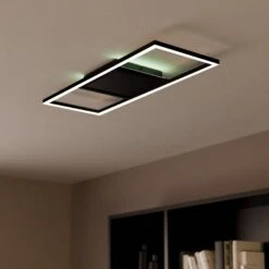 EGLO Plafonnier LED Calagrano-Z ZigBee RVB/CCT 64x24 cm -Luminaire 10001928 5