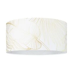 EGLO Plafonnier Bucamaranga Blanc Avec Motif Feuille