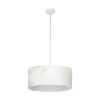 EGLO Suspension Bucamaranga Blanche Avec Motif Feuille