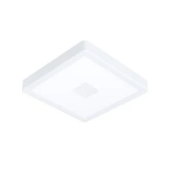 EGLO Plafonnier Extérieur LED Iphias 2, 21x21 cm, Blanc