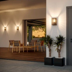 EGLO Applique D’extérieur Alamonte 3, Noire -Luminaire 10001943 3