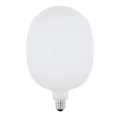 EGLO Ampoule LED E27 4,5 W Big Size Ovale 2 700 K Opale