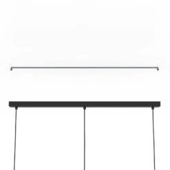 EGLO Nafferton Suspension En Bois, à Trois Lampes -Luminaire 10012363 3