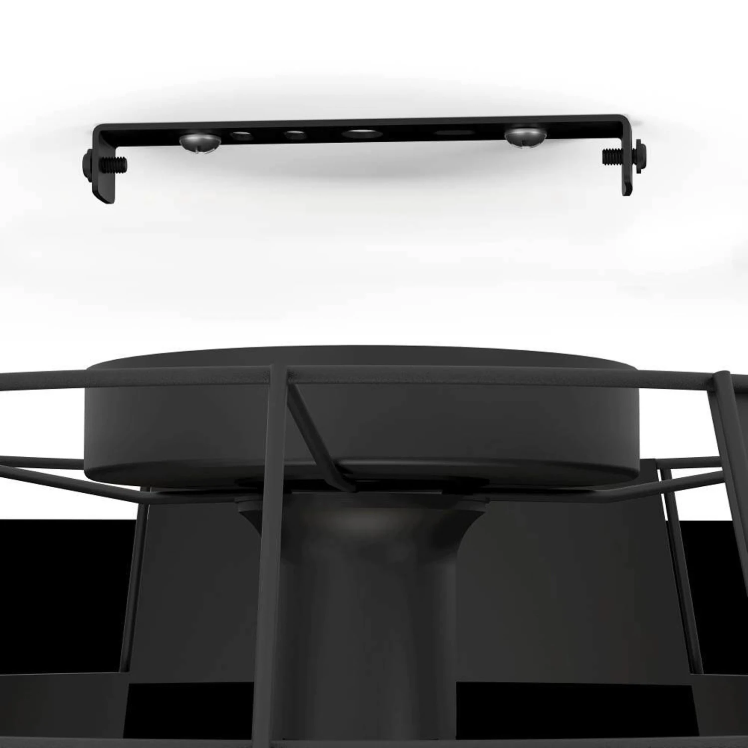 EGLO Pontefract Plafonnier En Acier, Noir 7 EGLO Pontefract Plafonnier En Acier, Noir – Image 5