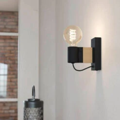 EGLO Bailrigg Applique En Bois -Luminaire 10012466 2