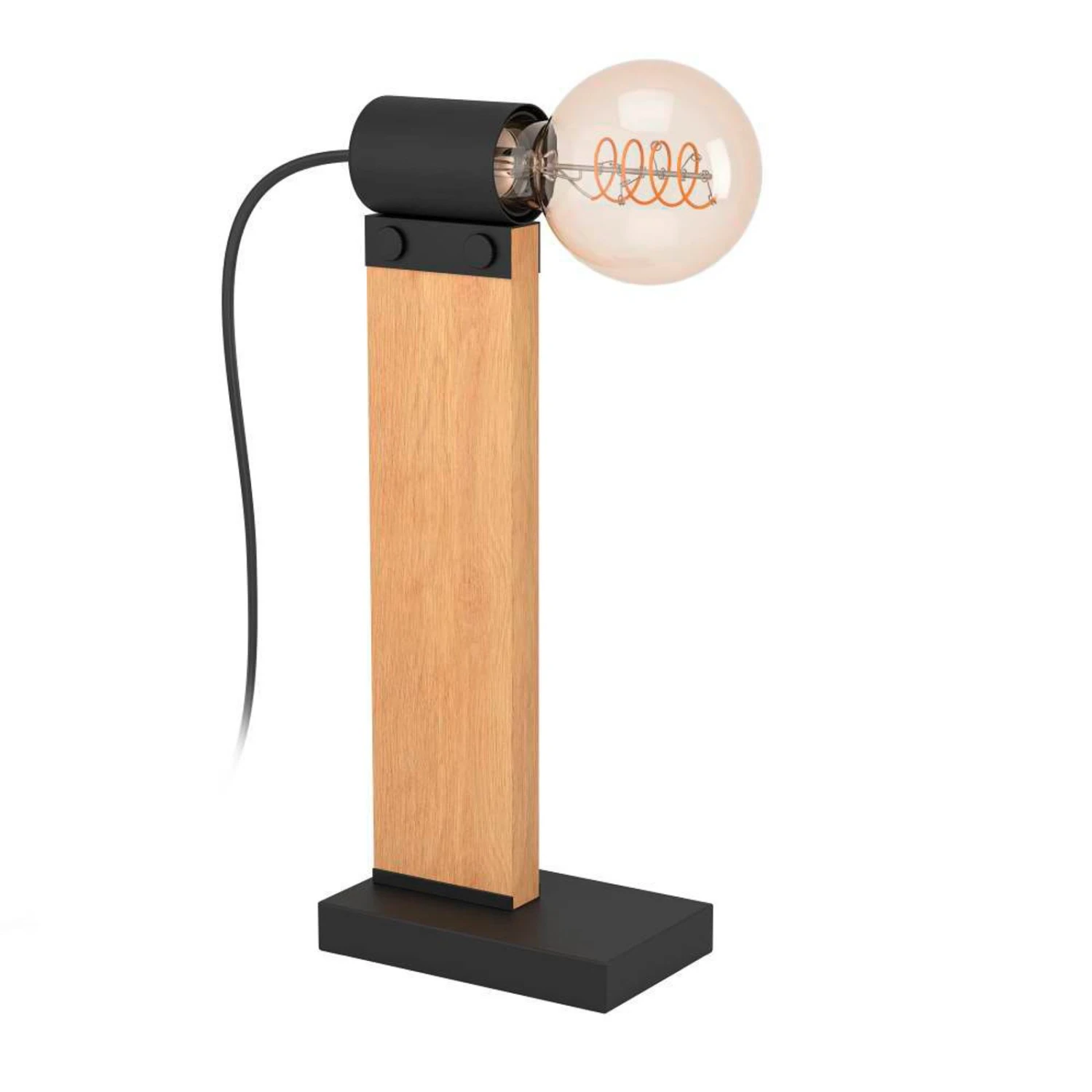 EGLO Bailrigg Lampe à Poser En Bois 3 EGLO Bailrigg Lampe à Poser En Bois