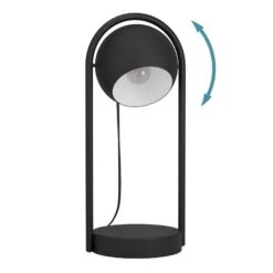 EGLO Murnia Lampe à Poser Avec Abat-jour Mobile -Luminaire 10012555 3