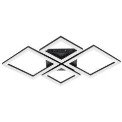 EGLO Connect Paranday-Z Plafonnier LED X4, 63 cm