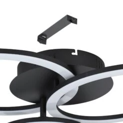 EGLO Connect Parrapos-Z Plafonnier LED, à 3 Lampes -Luminaire 10012602 6