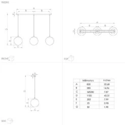 EGLO Rondo Suspension, à 3 Lampes, Nickel/blanche 11 EGLO Rondo Suspension, à 3 Lampes, Nickel/blanche -Luminaire 10012866 3