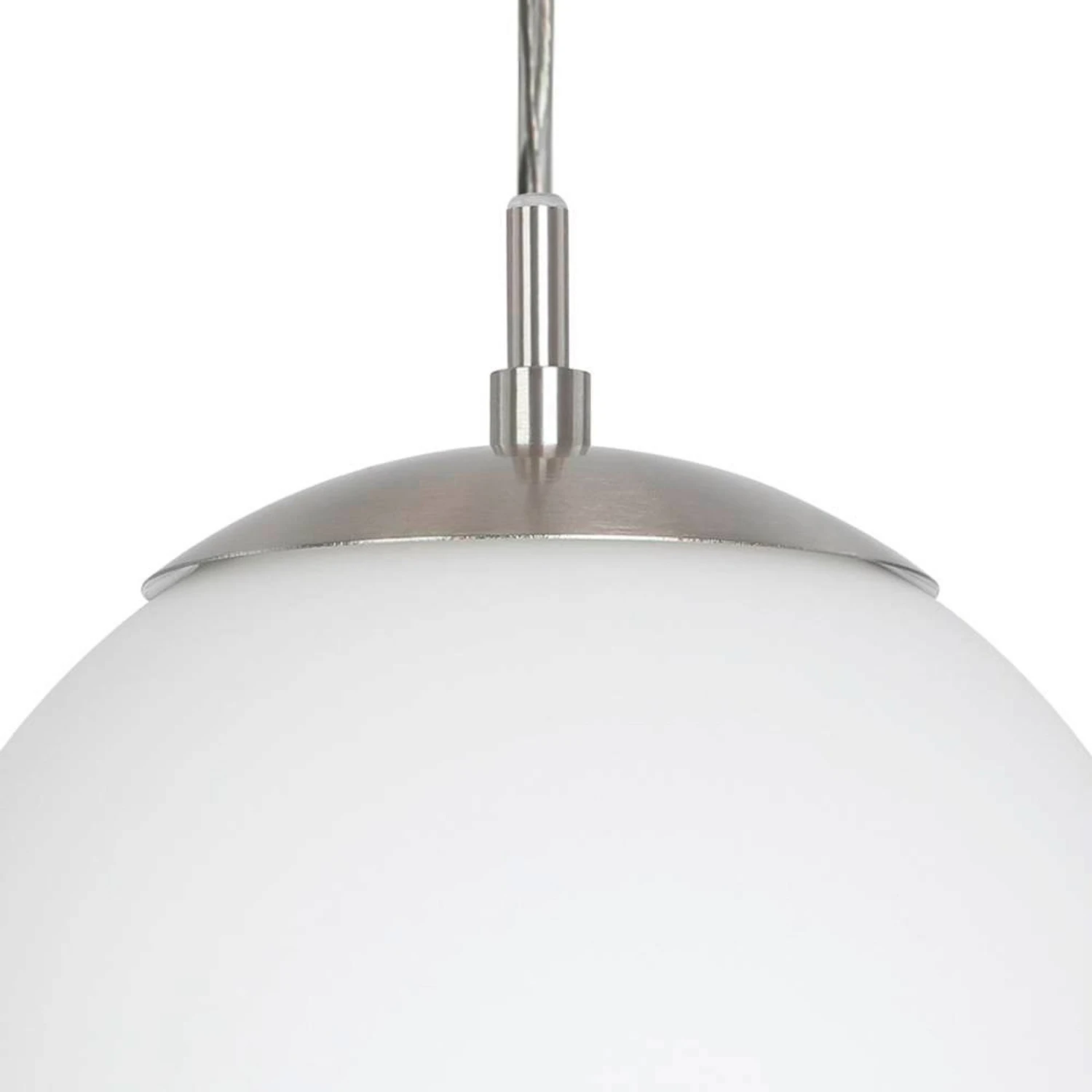 EGLO Rondo Suspension, à 3 Lampes, Nickel/blanche 7 EGLO Rondo Suspension, à 3 Lampes, Nickel/blanche – Image 5