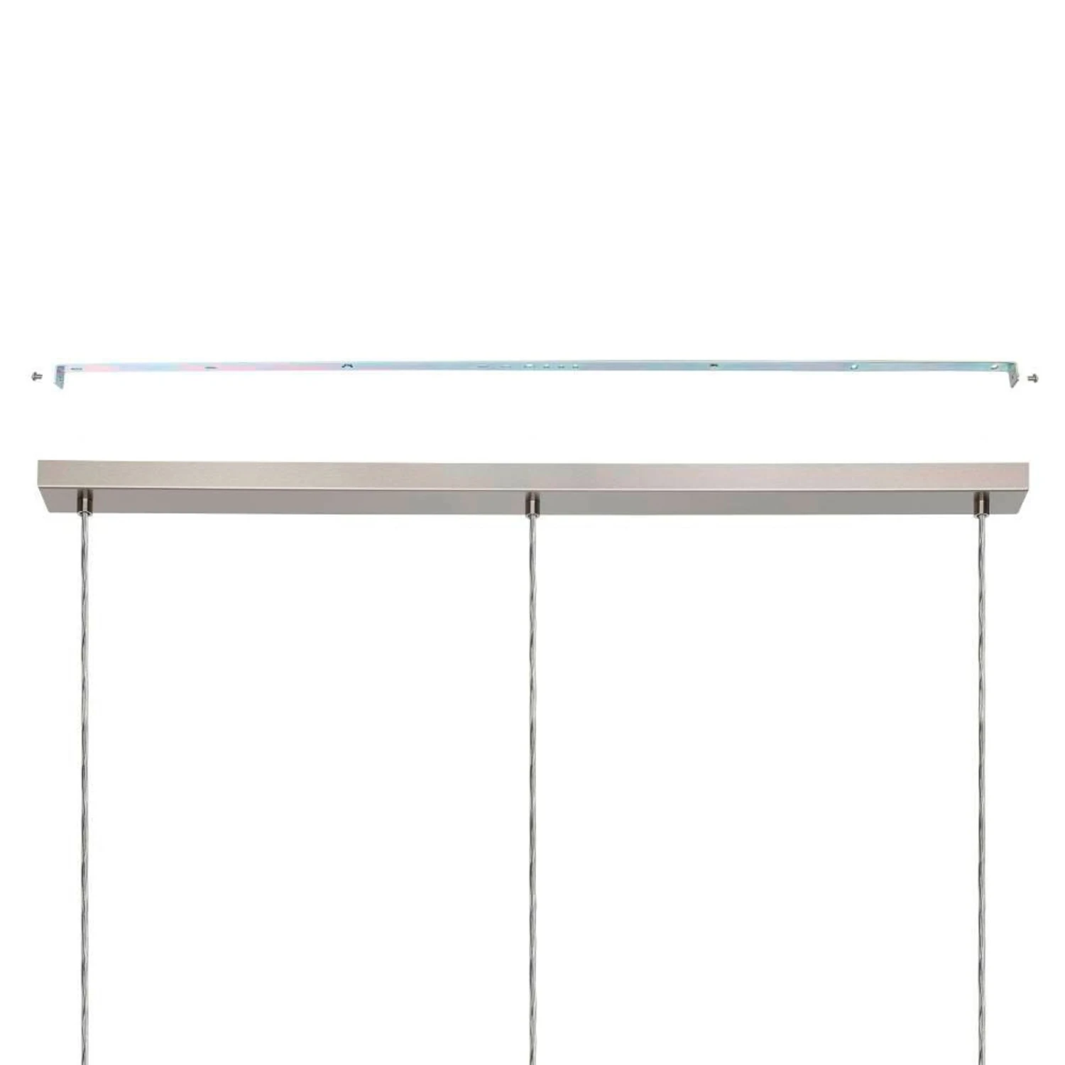 EGLO Rondo Suspension, à 3 Lampes, Nickel/blanche 8 EGLO Rondo Suspension, à 3 Lampes, Nickel/blanche – Image 6