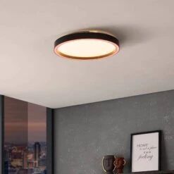 EGLO Connect Montemorelos-Z, RGBW, Noir, Ø42 cm 13 EGLO Connect Montemorelos-Z, RGBW, Noir, Ø42 cm -Luminaire 10012970 3