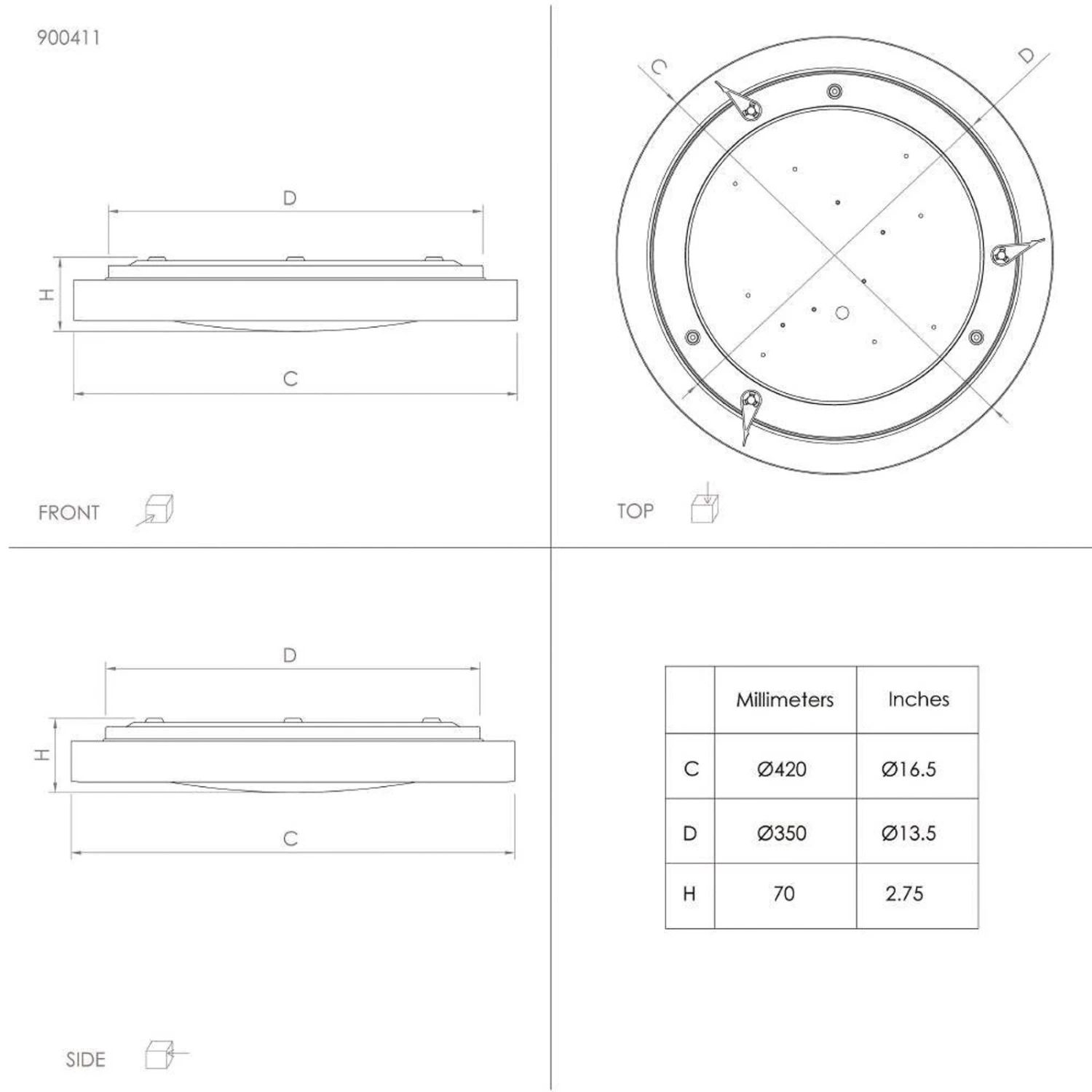 EGLO Connect Montemorelos-Z, RGBW, Noir, Ø42 cm 7 EGLO Connect Montemorelos-Z, RGBW, Noir, Ø42 cm – Image 5