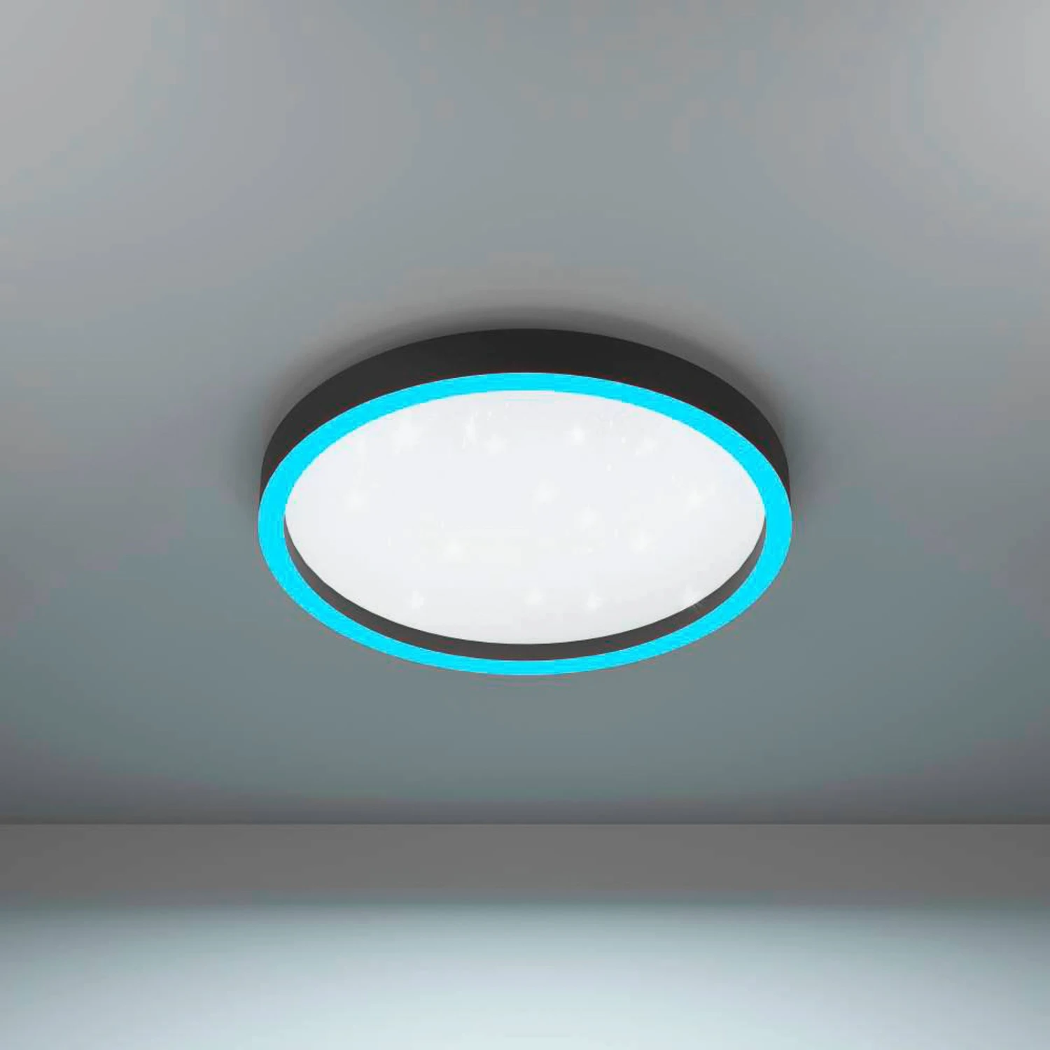 EGLO Connect Montemorelos-Z, RGBW, Noir, Ø42 cm 8 EGLO Connect Montemorelos-Z, RGBW, Noir, Ø42 cm – Image 6