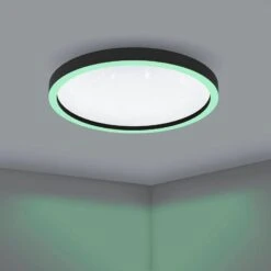 EGLO Connect Montemorelos-Z, RGBW, Noir, Ø57 cm -Luminaire 10012971 6