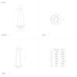 EGLO Connect Lobinero-Z Suspension LED, Blanche -Luminaire 10013143 2