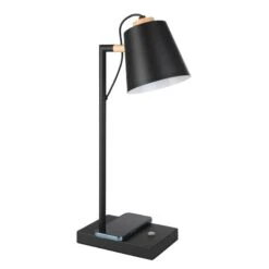 EGLO Lacey-QI Lampe De Table LED Avec Variateur -Luminaire 10013175 3