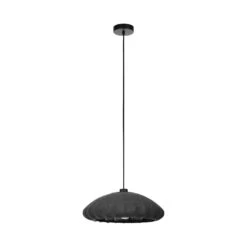 EGLO Suspension Barlaston, Abat-jour En Tissu à 1 Lampe -Luminaire 10015203 2