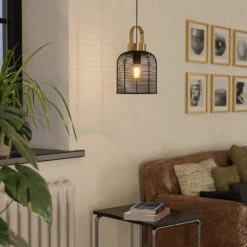 EGLO Suspension Roundham, Diamètre 22 cm -Luminaire 10015205 1