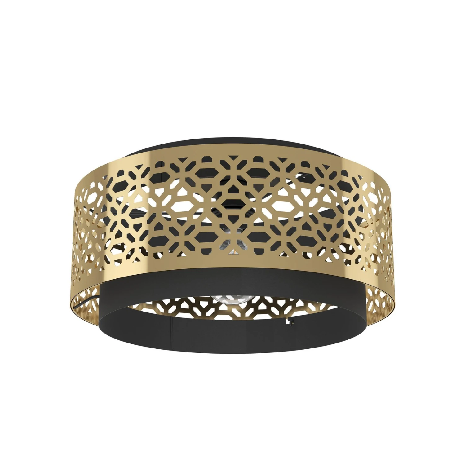 EGLO Plafonnier Sandbach En Noir Et Laiton 4 EGLO Plafonnier Sandbach En Noir Et Laiton – Image 2