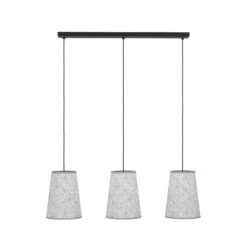 EGLO Suspension Alsager Avec Trois Abat-jour Feutre 9 EGLO Suspension Alsager Avec Trois Abat-jour Feutre -Luminaire 10015214 2
