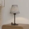 EGLO Lampe à Poser Alsager Avec Abat-jour En Feutre -Luminaire 10015215