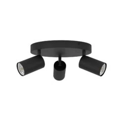 EGLO Connect Telimbela-Z Spot Plafond X3, Noir -Luminaire 10015249 2