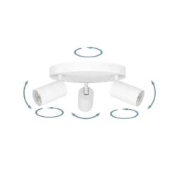 EGLO Connect Telimbela-Z Spot Plafond X3, Blanc 11 EGLO Connect Telimbela-Z Spot Plafond X3, Blanc -Luminaire 10015250 4