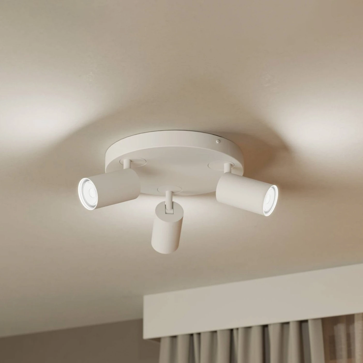 EGLO Connect Telimbela-Z Spot Plafond X3, Blanc 3 EGLO Connect Telimbela-Z Spot Plafond X3, Blanc