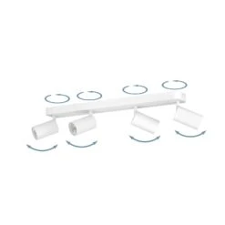 EGLO Connect Telimbela-Z Spot Plafond X4, Blanc -Luminaire 10015253 3