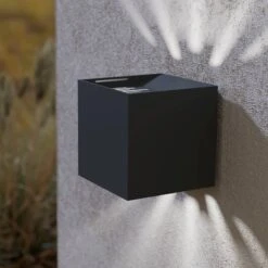 EGLO Applique LED Calpino 2, Noire