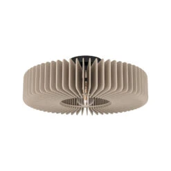 EGLO Plafonnier Palombaia En éventail, Gris Voilé